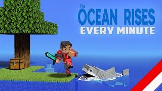 Minecraft, BUT Water Rises Every Minute!