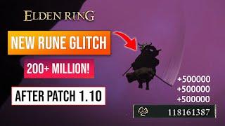 Elden Ring Early Game Rune Farm Part 5 | Easy Rune Glitch After Patch 1.10! 700K Per Second!