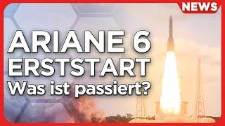 Der Ariane 6 Erststart kompakt in der Analyse - ESA Bilderbuchstart und Oberstufenproblem