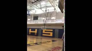 MUST SEE!!! Kid makes AMAZING Basketball Trick Shot!