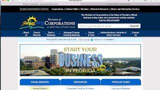 HOW TO START a business in Florida // Florida LLC // Business 101