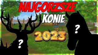 NAJGORSZE KONIE ROKU 2023 W STAR STABLE ONLINE