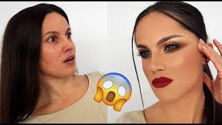 HOLIDAY MAKEUP TRANSFORMATION | Ivana Beauty Artist