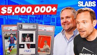 $5,000,000+ Card Collection in a Crazy Man Cave! (MUST SEE) 