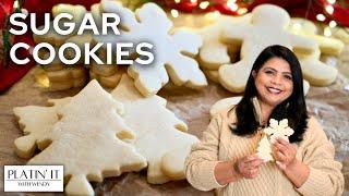 The BEST Sugar Cookies | No Spread Sugar Cookie Recipe