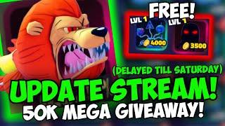 50k MEGA SECRET & EXOTIC GIVEAWAY! + UPDATE DELAYED! Spongebob Tower Defense