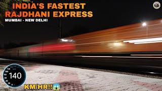 140 Kmph ?? : TEJAS Mumbai Rajdhani Express At Full Speed Destroy Palwal - Indian Railways