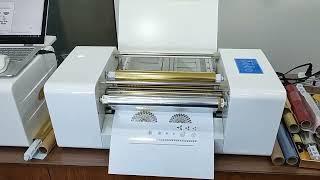 Amydor AMD360D A3 printing size digital gold foil printing machine, digital foil printer for paper