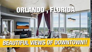 Beautiful Views of Downtown Orlando!! FULLY UPDATED LUXURY CONDO in the heart of Downtown Orlando!!