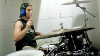 5/4 Ostinato and Half Time Shuffle Drum Solo - Rafael Dolinski (HD)