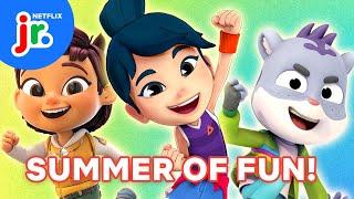 Summer of Fun Sing Along!  Sharkdog, The Creature Cases & More! | Netflix Jr Jams