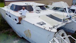 Too much work? DIY hurricane catamaran project 