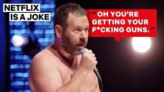 How Bert Kreischer Got His Guns Without The Paperwork | Netflix Is A Joke