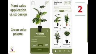 Windev Mobile 16 : Plant Sales Application  #design #ui #ux (#02 )