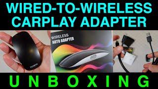 Unboxing Wired to Wireless Apple CarPlay Adapter by Yuveth