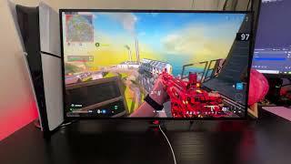 1440p 120hz OLED Monitor FPS Test On PS5 Slim - Rebirth Island Season 4