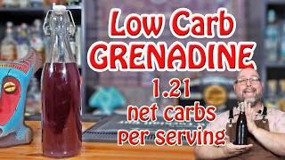 Super Easy Low Carb Grenadine Recipe: Only 1.21 Net Carbs Per Serving!
