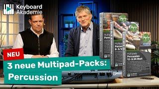 🪘 3 neue Multipad-Packs: Percussion für Genos, Tyros, PSR-SX6/SX7/SX9, PSR-S970/975 & PSR-S770/775 