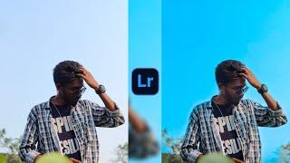 Lightroom Mobile sky blue photo editing tutorial | Lightroom Photo Editing |best preset free