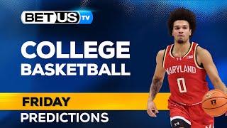 College Basketball Picks for Today (Mar 14th) | College Basketball Predictions & Best Betting Odds