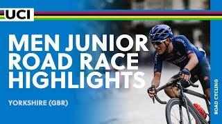 Men Junior Road Race Highlights | 2019 UCI Road World Championships