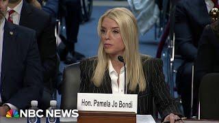 WATCH: Full Pam Bondi opening statement in Senate confirmation hearing