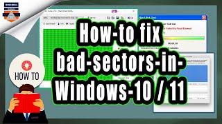 How to fix bad sectors in Windows 10 or Windows 11 | FIX Hard disk Bad Sector 2022