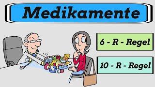 Die 6-R-Regel & 10-R-Regel - sichere Medikamentenvergabe in der Pflege