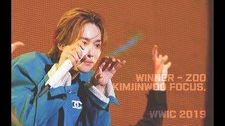 190629 WWIC2019 위너 - 동물의 왕국 김진우 직캠(JINWOO focus)