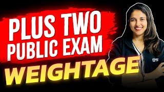 Plus Two Public Exam Chapter Wise Weightage | Exam Winner +2