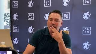 OSCAR DE LA HOYA cree que NOCHE UFC hará MEJOR que CANELO vs BERLANGA