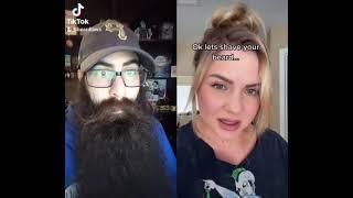 Beard Laws TikTok Reaction To Angry Woman Looking For Beards To Be Shaved #shorts