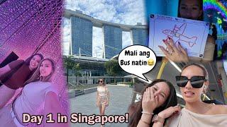 OUR FIRST DAY IN SINGAPORE! MALI PA ANG BUS NA NASAKYAN || Thefewstertv