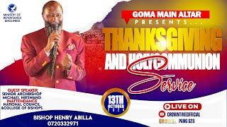 GOMA MAIN ALTAR NATIONAL CELEBRATION & HOLY COMMUNION SERVICE ||13TH OCTOBER 2024.