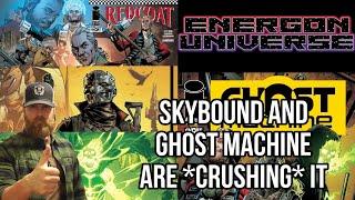 Skybound's "Energon Universe" and "The Unnamed Series" from Ghost Machine: Worth the money!