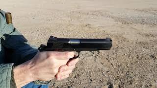 Colt Wiley Clapp 1911 in Slow Motion