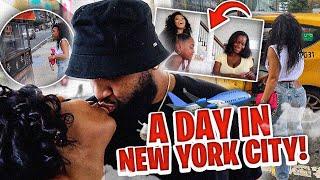 WE SPENT A DAY IN NEW YORK CITY AS TOURIST!!