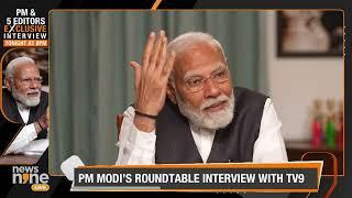 PM Modi’s Roundtable Interview With TV9 | PM Modi On The ‘Modi Guarantee’ Slogan | News9 #pmmodi