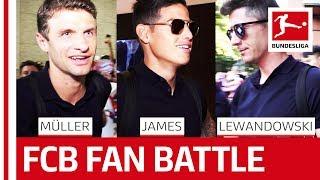 James - Lewandowski - Müller | FC Bayern Battle of the Fan Favourites