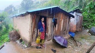 Beautiful Nepali Himalayan Village Life Of Nepal | Most Peaceful And Relaxing Village Life | SnowDay