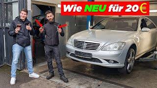 S-Klassen Experte findet Fehler! Günstigste ABC-Fahrwerk Reparatur aller Zeiten!