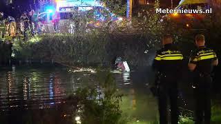 Zoekactie naar drenkeling in Assen "Passant zag persoon in water staan""