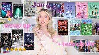 January/ February reading wrap up + March TBR!