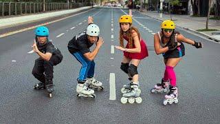 CORRIDA DE PATINS QUEM VAI GANHAR?