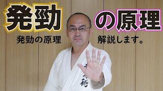 「発勁の原理」について話します