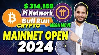 Pi Network Mainnet Launch Date | Crypto Bull Run 2024 | Bitcoin News | Pi Coin Price |Pi Network KYC