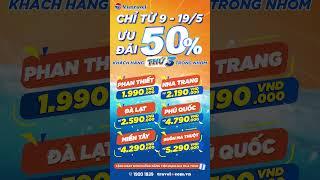  CHẤN ĐỘNG TẠI #vietravel  SẮM TOUR CHỈ VỚI NỬA GIÁ GỐC MUA 1 TOUR TẶNG 1 TOUR