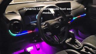 2022 Hyundai Kona N - LED Ambient Lights - DIY Demo