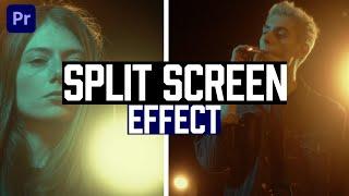 How To Make A SPLIT SCREEN EFFECT In Premiere Pro