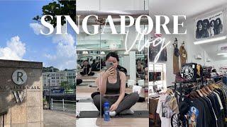 SINGAPORE VLOG ⋆˙⊹ touristy spots, thrift shops, delicacies, shopping